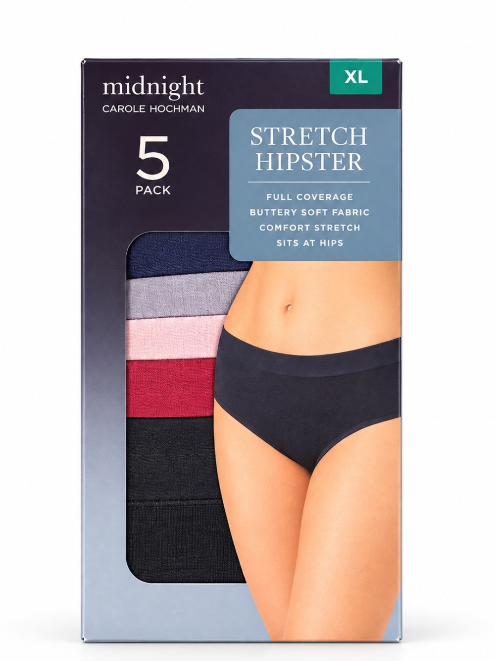 5 Pack Hipster Underwear